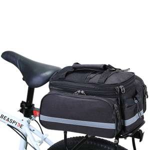 Bolsa Trasera para Bicicleta Bolsa Bicicleta 3 in 1 Multifunc