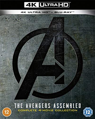 Pack 4 películas Los vengadores Avengers 1-4 [Blu-ray] marvel
