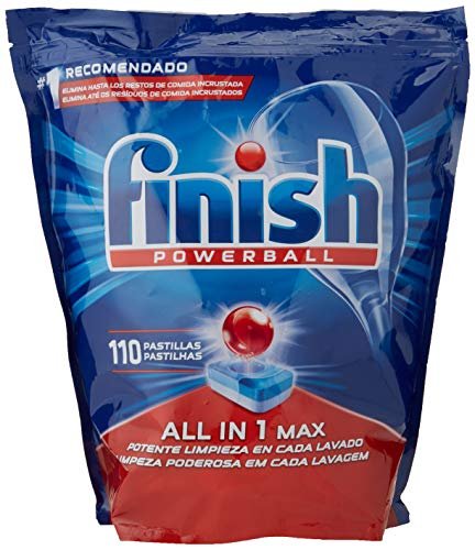 Finish Powerball Power All in 1 Pastillas para el lavavajilla