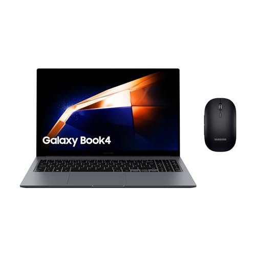 SAMSUNG Galaxy Book4 + Ratón Bluetooth, Ultrafino 15.6′ Full