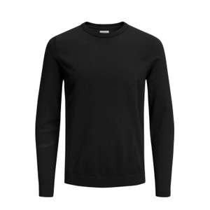 Jack & Jones Hombre Básico Knit Crew Cuello Slim Fit Cott
