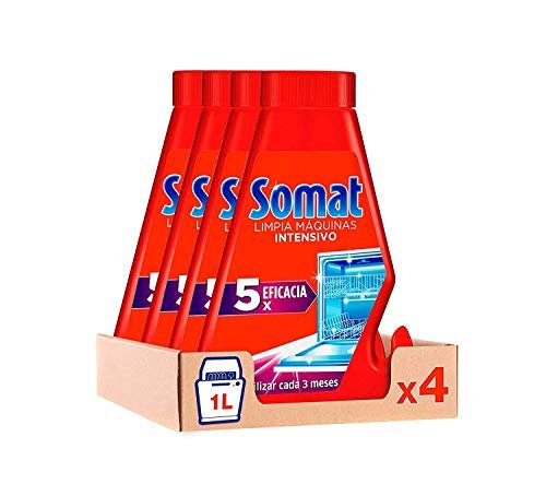 Somat Limpia Máquinas Aditivo Lavavajillas (pack de 4, total: