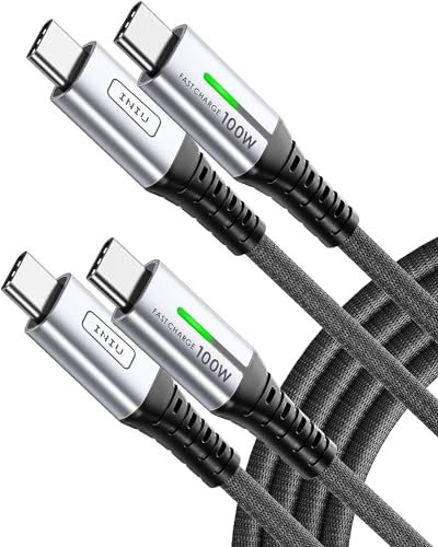 2x Cables 2M 100W | USB-C a USB-C