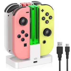 Base de carga para Nintendo Switch para Joy Con y controlador