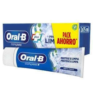 (4 packs de 2 unidades) Oral-B Complete Plus Pasta Dentífrica
