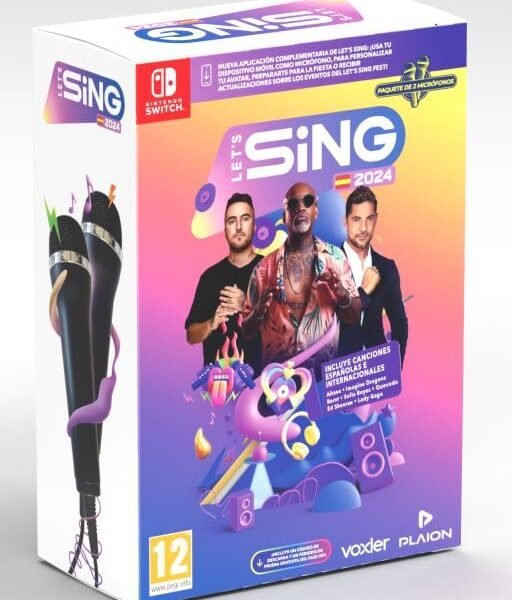 Lets Sing 2024 + 2 Mics Switch ESP
