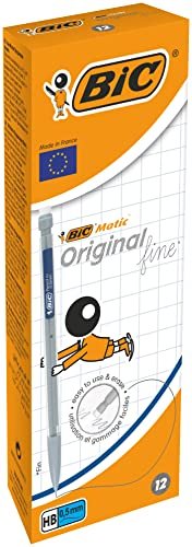 BIC Matic Original – Caja de 12 unidades, portaminas automáti