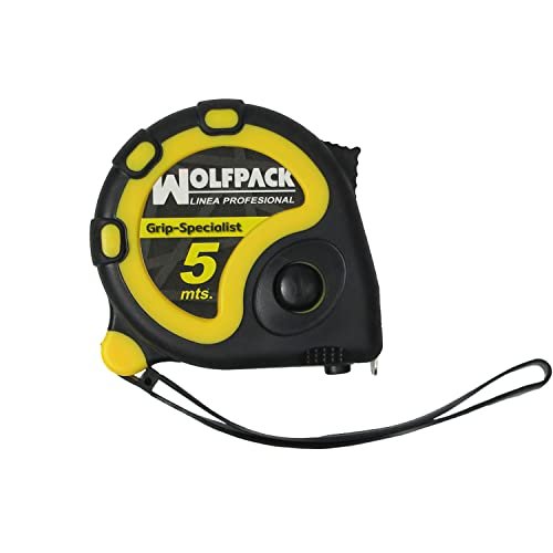 WOLFPACK LINEA PROFESIONAL – Flexometro 5 Metros Con Freno Gr