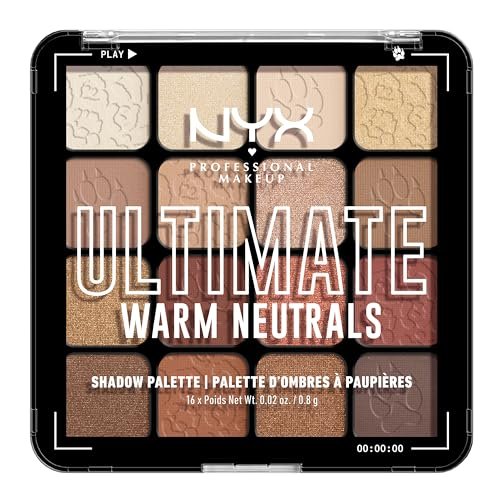 NYX Professional Makeup Ultimate Shadow Palette Warm Neutrals