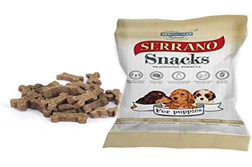 3 x MEDITERRANEAN NATURAL Snacks Serrano Especial Cachorros 1