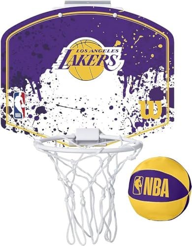 Wilson NBA Team Mini Hoop Tablero Lakers