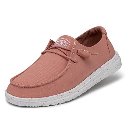 Oferta: Hey Dude Wendy Slub Canvas, Moc Toe Shoes Mujer