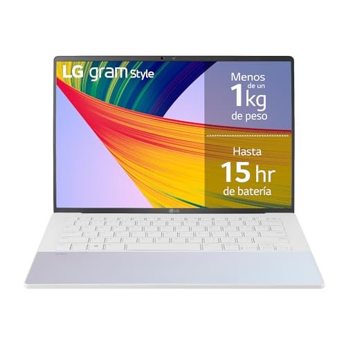 Portátil LG Gram Style OLED (14′ 2.8K 90Hz, i7-1360P, 32GB DD