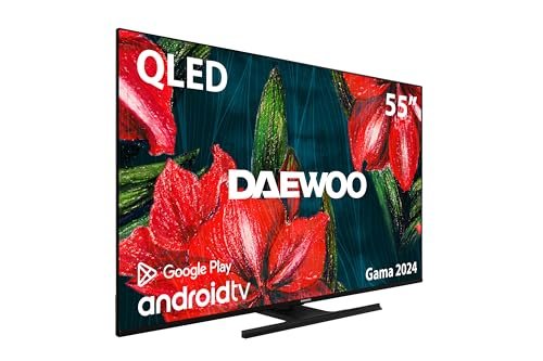 Daewoo D55DH55UQMS – QLED Android TV 55 Pulgadas 4K HDR