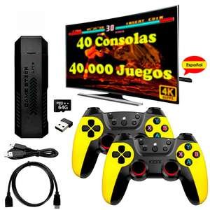 Consola retro de 40 consolas y 40.000 juegos