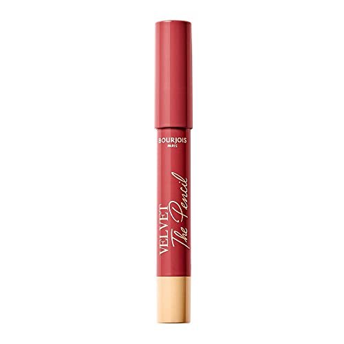 Bourjois velvet the pencil barra de labios red vintage