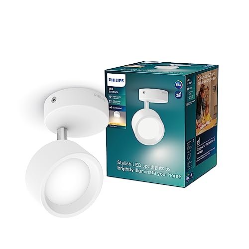 Philips Bracia, foco 5.5W, 550 lm, Luz Blanca Cálida 2700k