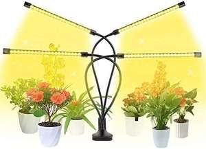 Lámpara de Cultivo con 4 Cabezales Luz Led