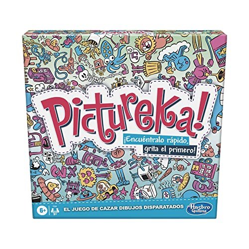 Hasbro Gaming F2564105 Juego Pictureka, Juego de Dibujos de M