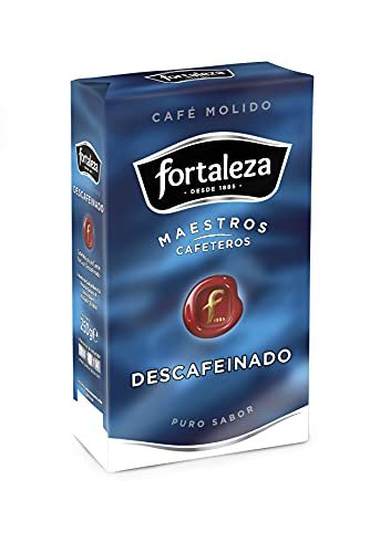 3x FORTALEZA café molido descafeinado paquete 250 gr [2,15€/u