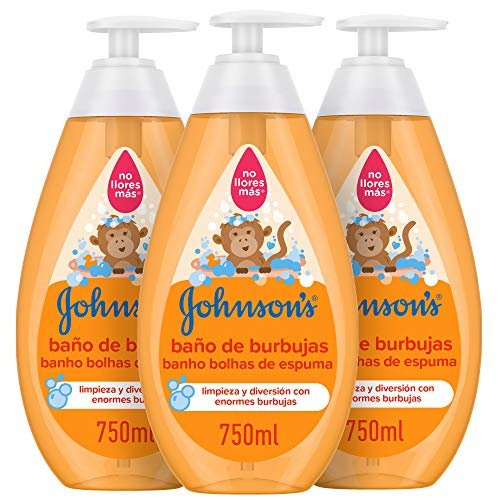 Johnson,s Baby Baño de Burbujas para niños, formulado para la