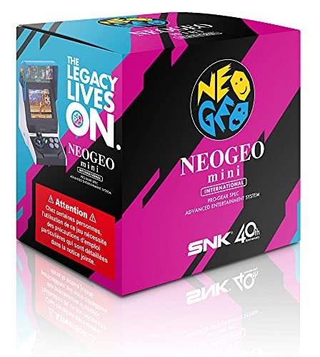 Neo Geo – SNK Mini International Edition (Incluye 40 juegos)