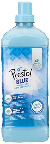 Marca Amazon – Presto! Suavizante de telas azul o blanco, Flo