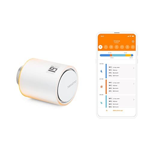 Netatmo Valvulas Termostaticas Wifi Inteligente, Control Remo