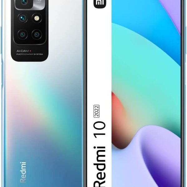 Xiaomi Redmi 10 (2022) – Smartphone 64GB, 4GB RAM, Dual Sim,
