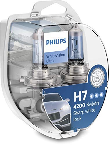 Philips – bombilla para faros delanteros de coches – (H7, 55