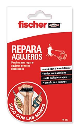 fischer – parche Repara Agujeros para tapar y reparar agujero