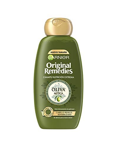 3x Garnier Original Remedies Oliva Mítica champú pelo seco –