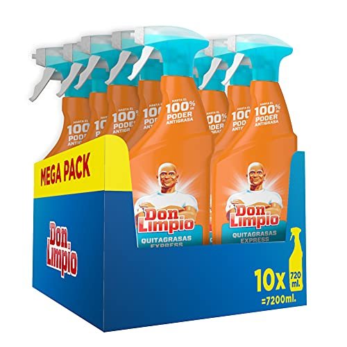 Don Limpio Quitagrasas Express, Detergente en Spray, 7.2 L (1