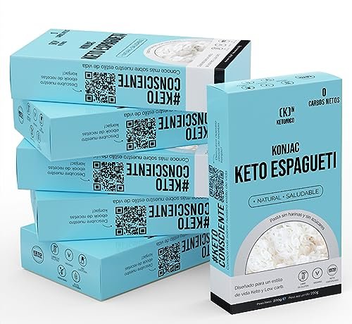KETONICO Konjac Keto Sin Gluten, Sin Lactosa, Sin Soja, Sin O