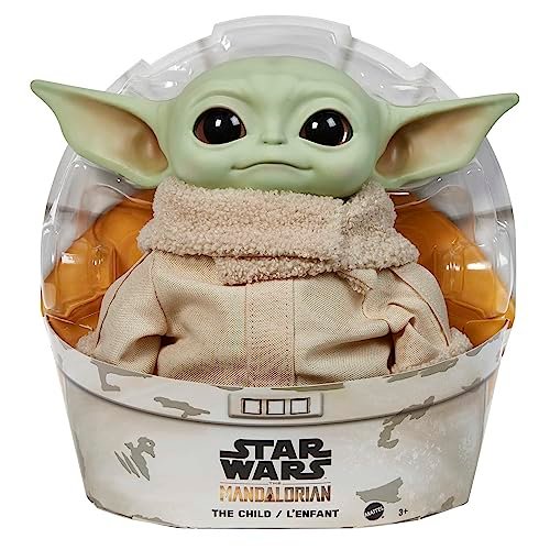 Star Wars Peluche de Baby Yoda de El Mandaloriano, Cuerpo Bla