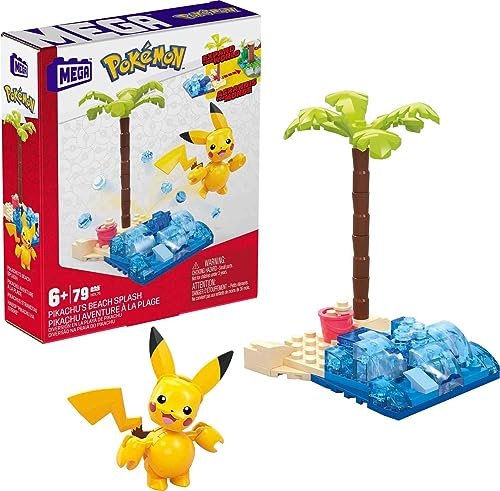 MEGA Construx Pokemon Pikachu Explosión en la playa