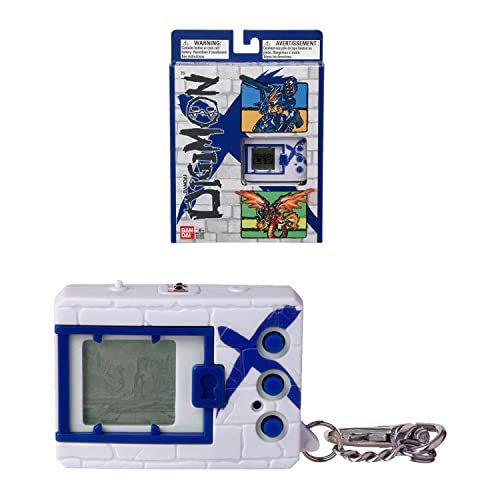 Digimon X V-Pet blanco y azul (Tamagotchi)