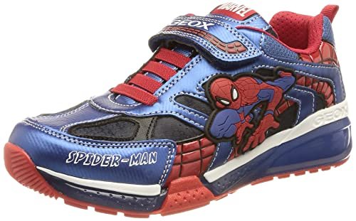 SPIDER-MAN Geox J Bayonyc Boy B, Sneakers para Niño TALLAS(29