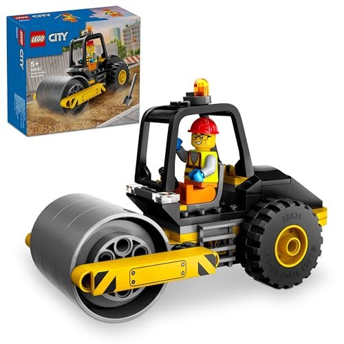 LEGO City Apisonadora de Juguete, Set Construcción de Vehícul