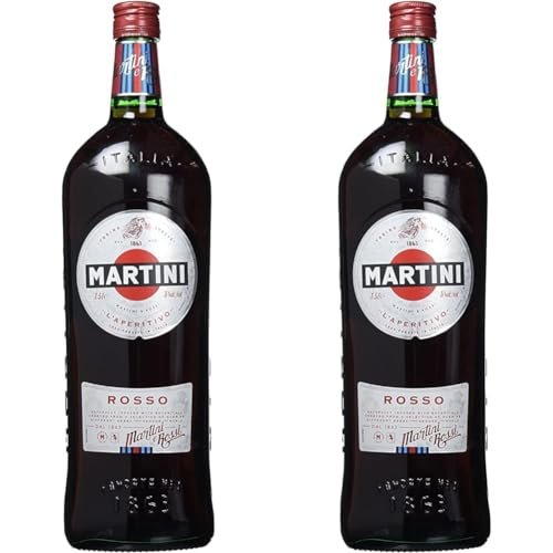 2X Martini Rosso Vermouth, 1500ml [Una botella 8,55€]