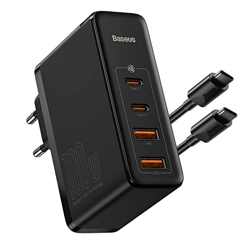 Baseus Cargador USB C rápido 100W