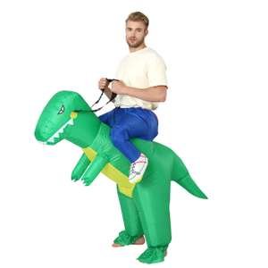 FXICH Disfraz de dinosaurio hinchable para adulto,Disfraz de