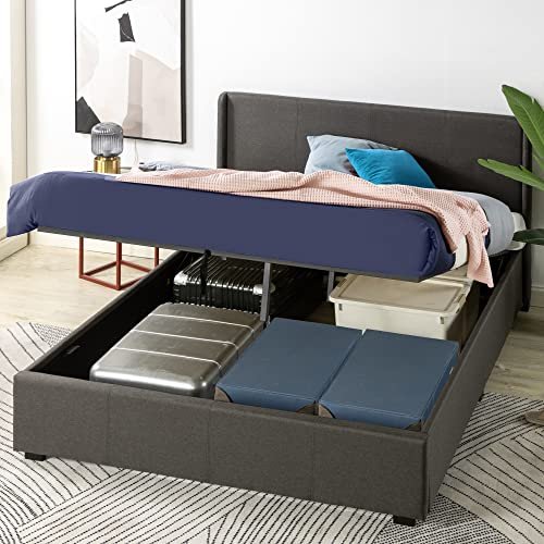 Zinus Canapé abatible de 32 cm con somier tapizado, cama con