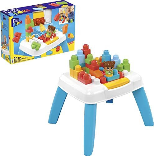 MEGA Bloks Mesa construye y destruye Tabla de juego con 30 bl