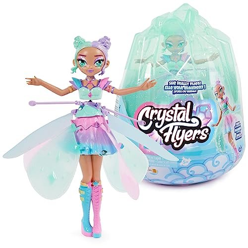 HATCHIMALS – Crystal Flyers Pastel Kawaii – Muñeca Hada Volad