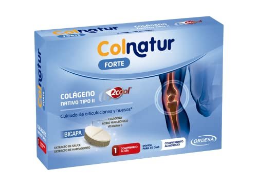 Colnatur Forte – Colágeno Nativo Tipo II, Ácido Hialurónico y