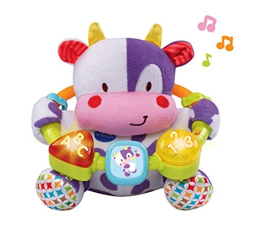 VTech- Vaca muusical Peluche Interactivo de Bebe con Suaves,