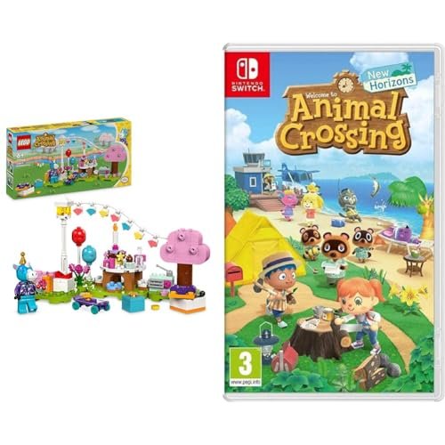 LEGO Animal Crossing Fiesta de cumpleaños de Azulino & Ni