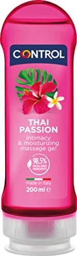 Control Gel Thai Passion 2 en 1 – Gel de Masaje Corporal con