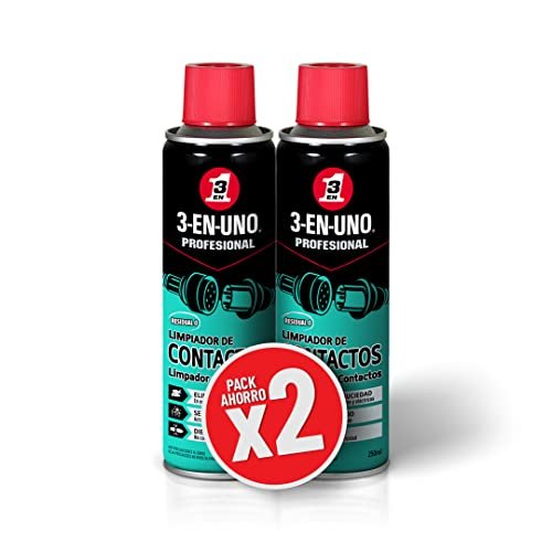 Limpiador de contactos – 3 EN UNO Profesional 250ml- Pack de